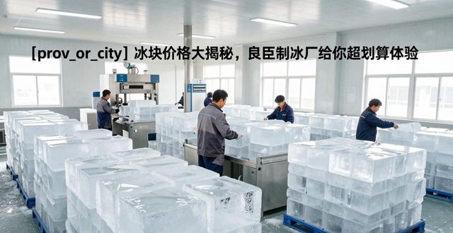 青浦冰块价格大揭秘，青浦良臣制冰厂给你超划算体验